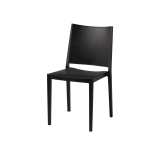 GOMERA FULL cafe chair nero