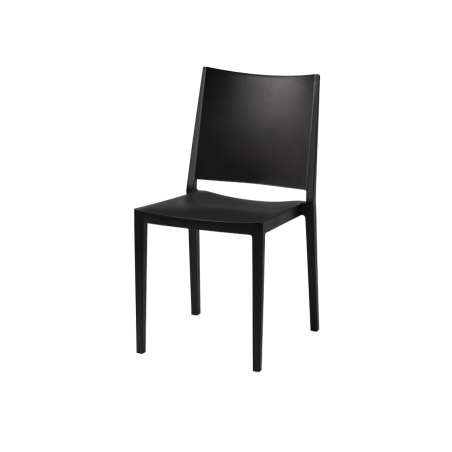 GOMERA FULL cafe chair nero