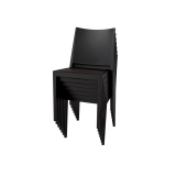 GOMERA FULL cafe chair nero