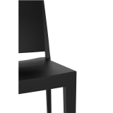 GOMERA FULL cafe chair nero