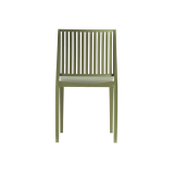 Sedie da caffetteria Gomera Stripes olio verde