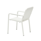 Sedia PUREZZA in alluminio bianco