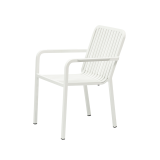 Sedia PUREZZA in alluminio bianco