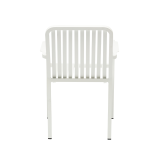 Sedia PUREZZA in alluminio bianco