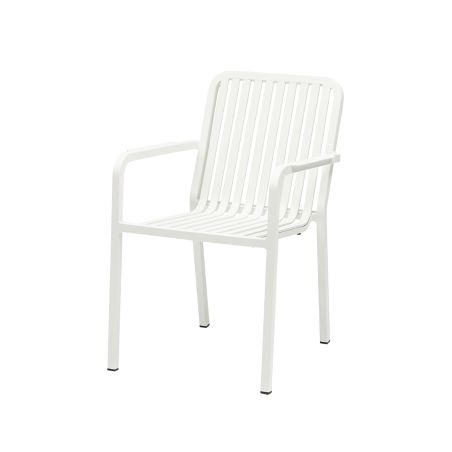Sedia PUREZZA in alluminio bianco