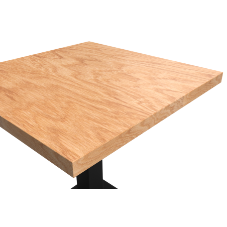 Tavolino da caffè SIGMA R con piano in legno impiallacciato