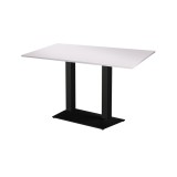 Tavolo da caffetteria GIZA DUO con piano laminato