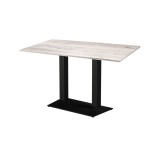 Tavolo da caffetteria GIZA DUO con piano laminato