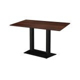Tavolo da caffetteria GIZA DUO con piano laminato