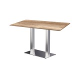 Tavolo da caffè SIGMA DUO con piano laminato