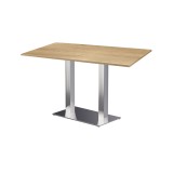 Tavolo da caffè SIGMA DUO con piano laminato
