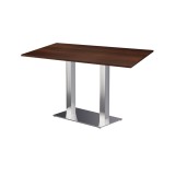 Tavolo da caffè SIGMA DUO con piano laminato