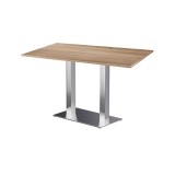 Tavolo da caffè SIGMA DUO con piano laminato