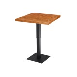 Tavolo da caffè ADAPTIVE con piano in legno impiallacciato