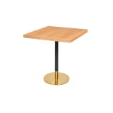 Tavolino da caffè OMEGA R con piano in legno impiallacciato