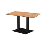 Tavolo da birreria ALFA XL DUO con piano in HPL