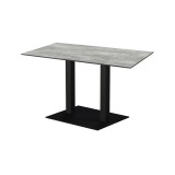 Tavolo da birreria ALFA XL DUO con piano in HPL