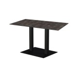 Tavolo da birreria ALFA XL DUO con piano in HPL