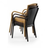 Krzesło ANDREA antracyt negra - ogródki piwne