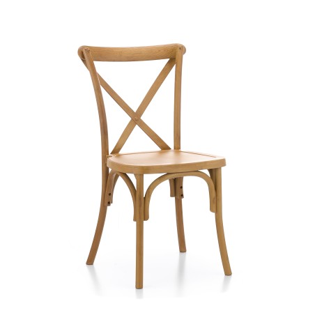 Sedia Per Matrimonio CROSS-BACK POLLYWOOD naturale