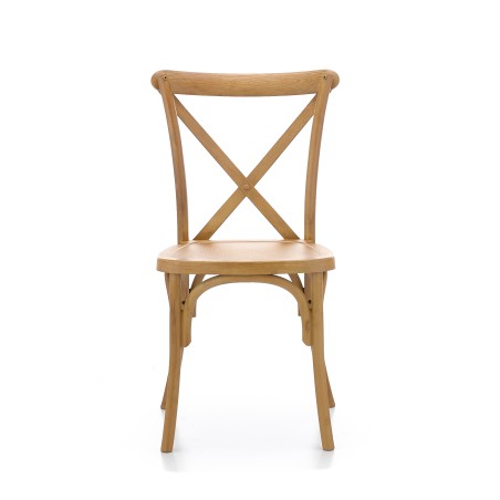 Sedia Per Matrimonio CROSS-BACK POLLYWOOD naturale
