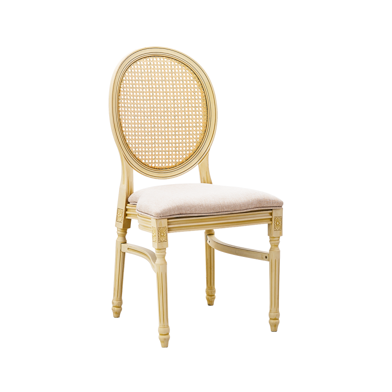 Sedia Per Matrimonio PALACE POLYWOOD imbiancato