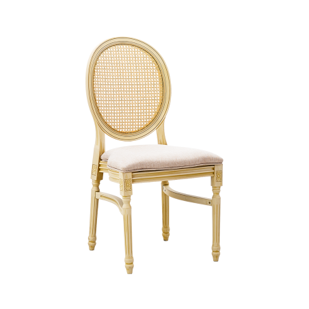 Sedia Per Matrimonio PALACE POLYWOOD imbiancato