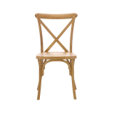 Sedia Per Matrimonio CROSS-BACK POLYWOOD naturale