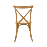 Sedia Per Matrimonio CROSS-BACK POLYWOOD naturale