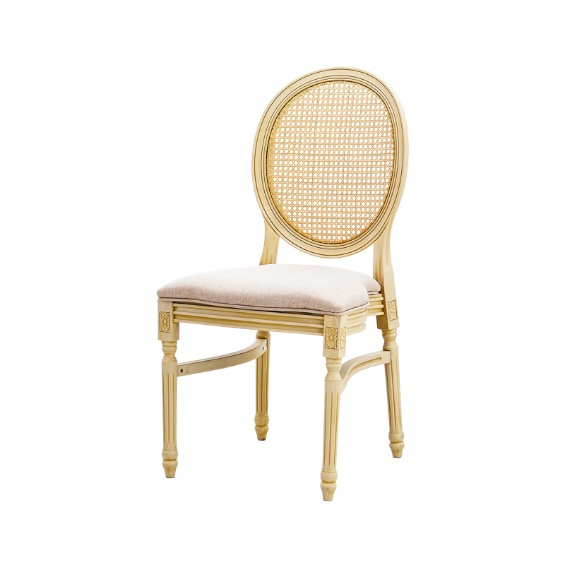 Sedia Per Matrimonio PALACE POLYWOOD imbiancato