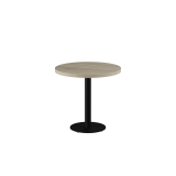Tavolo per bar ALFA R nero piano di lavoro laminato