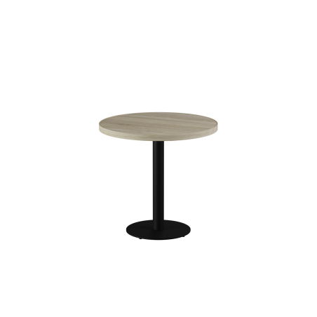 Tavolo per bar ALFA R nero piano di lavoro laminato