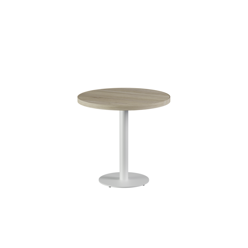 Tavolo per bar ALFA R bianco piano di lavoro laminato