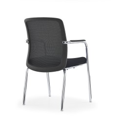 Sedia da conferenza LENZO nera