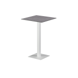Tavolo da biergarten ALFA Bar piano bianco in quarzo sinterizzato