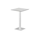 Tavolo da biergarten ALFA Bar piano bianco in quarzo sinterizzato
