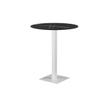 Tavolo da biergarten ALFA Bar piano bianco in quarzo sinterizzato