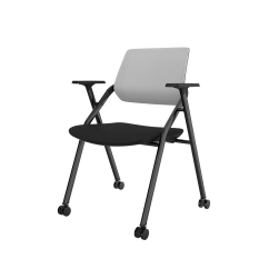Sedia da formazione OPTIMA CA nero e grigio