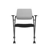 Sedia da formazione OPTIMA CA nero e grigio