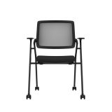 Sedia da formazione OPTIMA CA nero e grigio