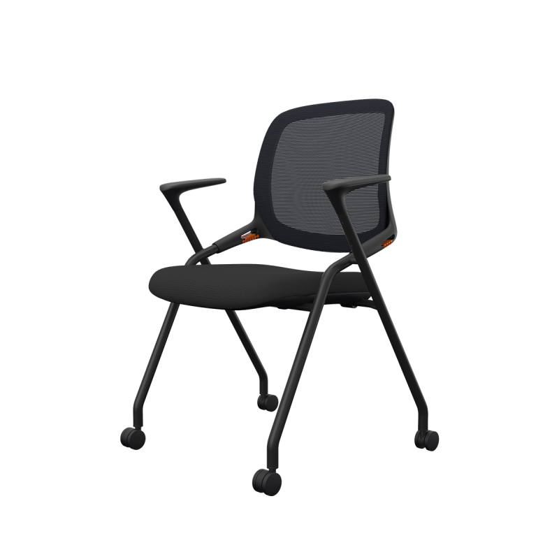 Sedia da formazione ERGON nera