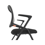 Sedia da formazione ERGON nero-grigia