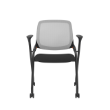 Sedia da formazione ERGON nero-grigia