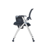 Sedia da formazione FLOW nero-grigio