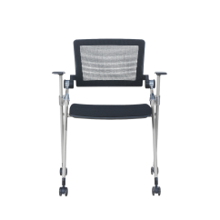 Sedia da formazione FLOW nero-grigio