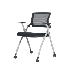 Sedia da formazione FLOW nero-grigio