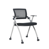 Sedia da formazione FLOW nero-grigio