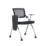 Sedia da formazione FLOW nero-grigio