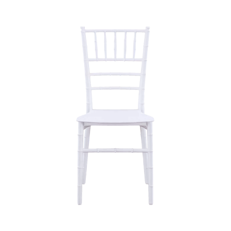 Sedia Per Matrimonio CHIAVARI TIFFANY SIMPLE bianco