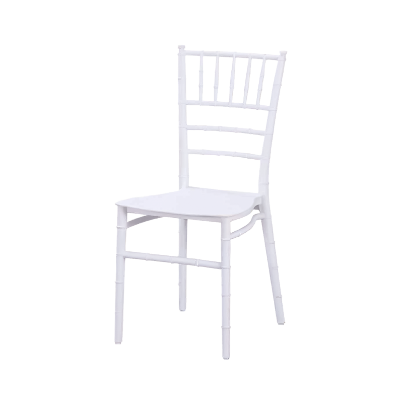 Sedia Per Matrimonio CHIAVARI TIFFANY SIMPLE bianco